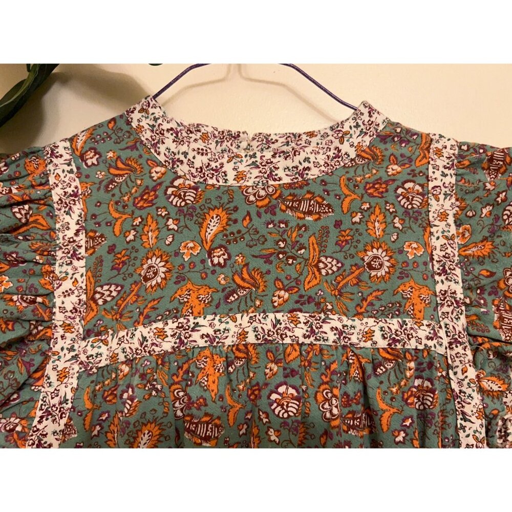 Universal Thread Dress Prarie Boho~Cotton Dress Size M - Picture 8 of 16